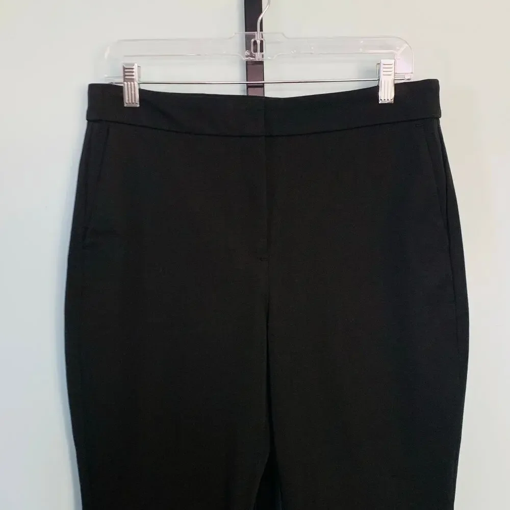 NWT J. Crew Factory Black Kelsey Flare Pant Size 12 - Picture 3 of 9